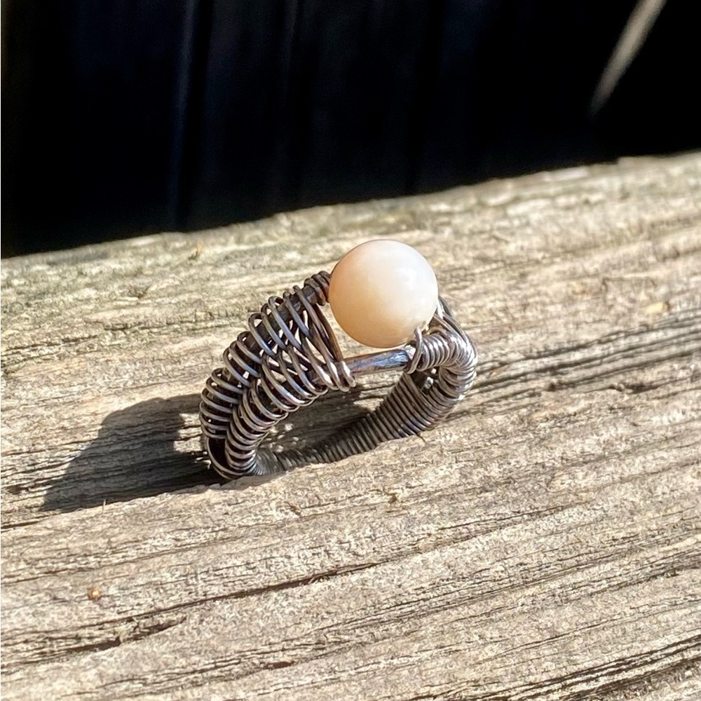 Pink Opal Ring - image 3